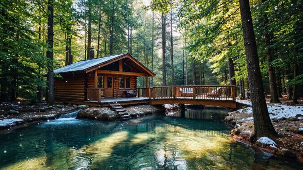 Top 5 lieux pour des vacances relaxantes avec bain nordique
